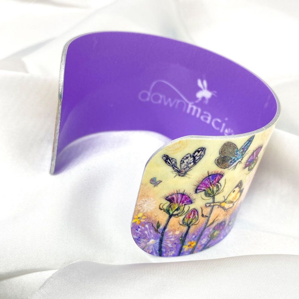 Flutterbies Cuff Bangle Bracelet by Dawn Maciocia