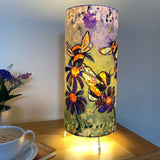 "Humble Bumbles" Bee Cylinder Lamp by Dawn Maciocia