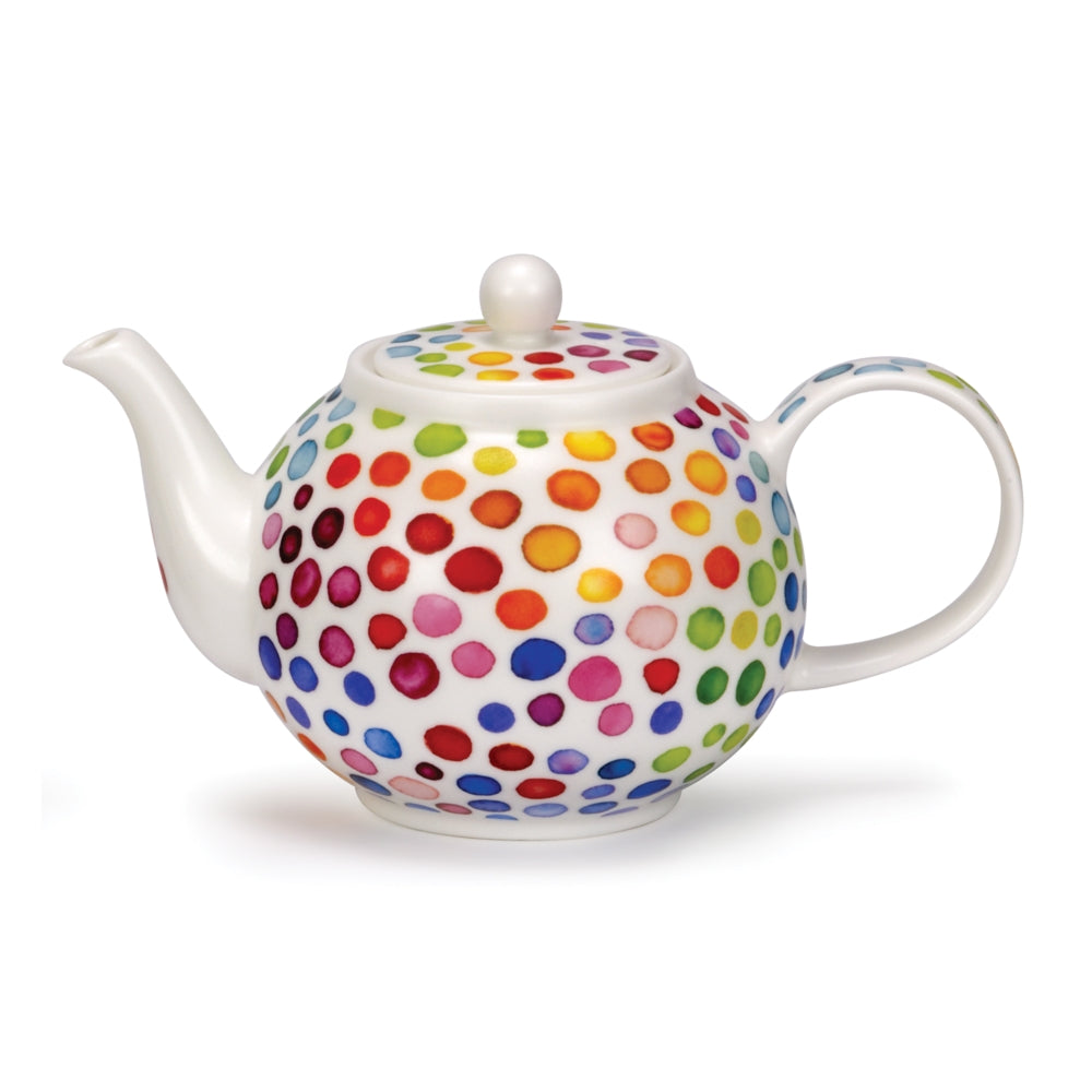 "Hot Spots" large Fine Bone China Teapot