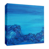 Flotsam 1 mixed media canvas by Linda Flynn