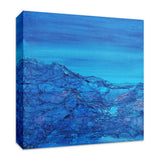 "Flotsam III" mixed media canvas by Linda Flynn