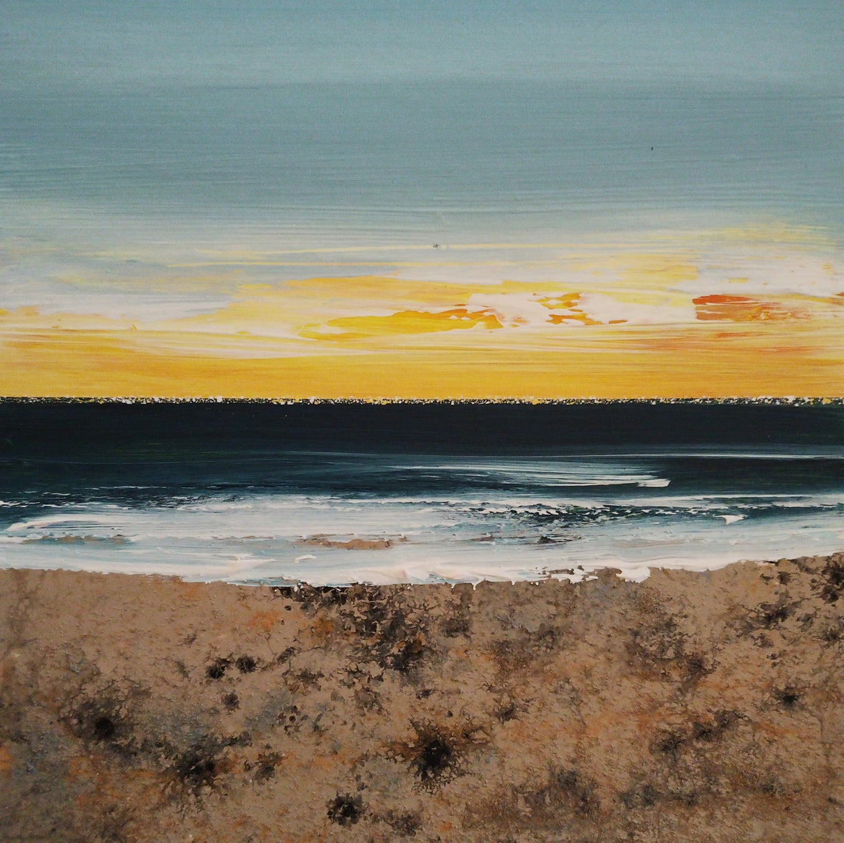 Original Seascape X Painting by Kit Johns (com)