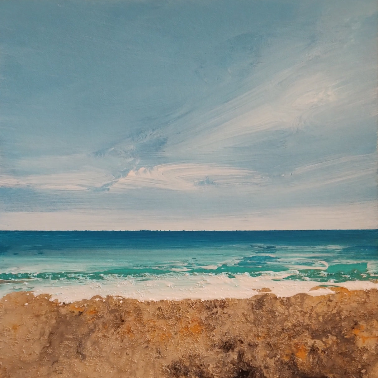 Original Seascape VII Painting by Kit Johns (com)