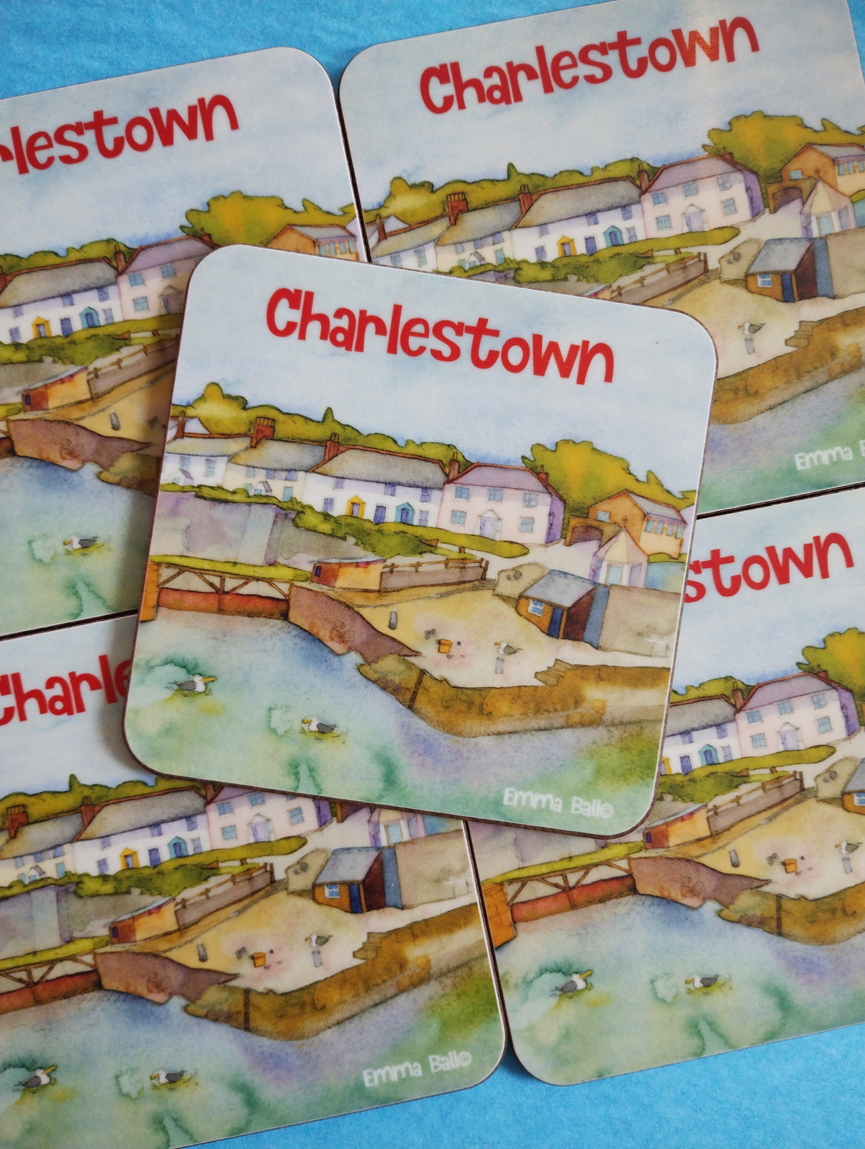 Emma Ball Charlestown Coaster