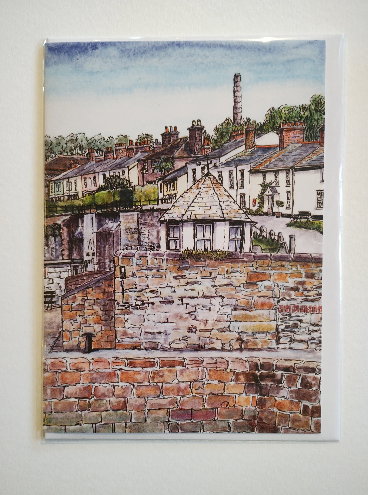 Harbour Master's Hut, Charlestown, card by Susan Cooper.