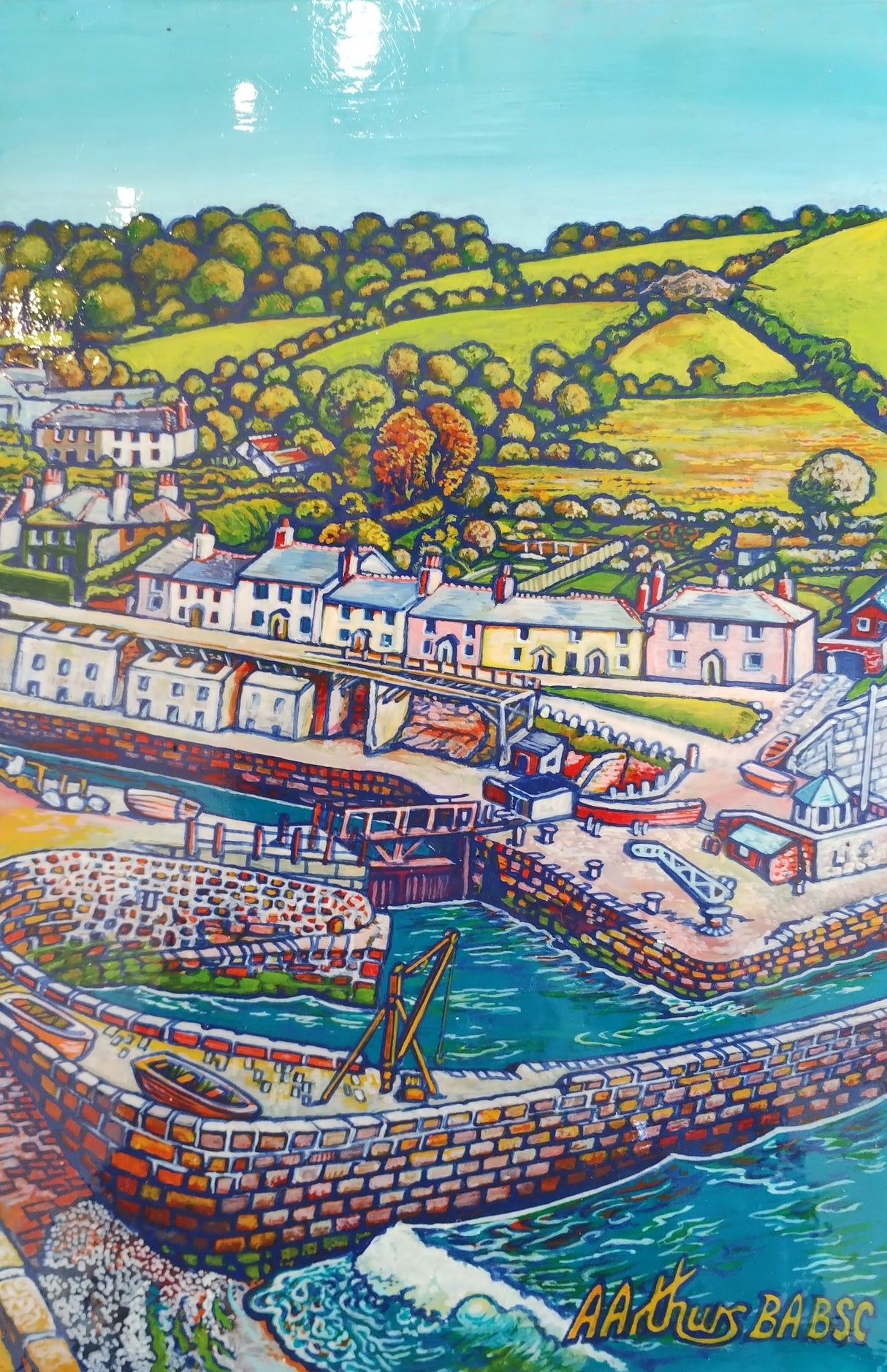 Charlestown Harbour by Alan Arthurs (com)