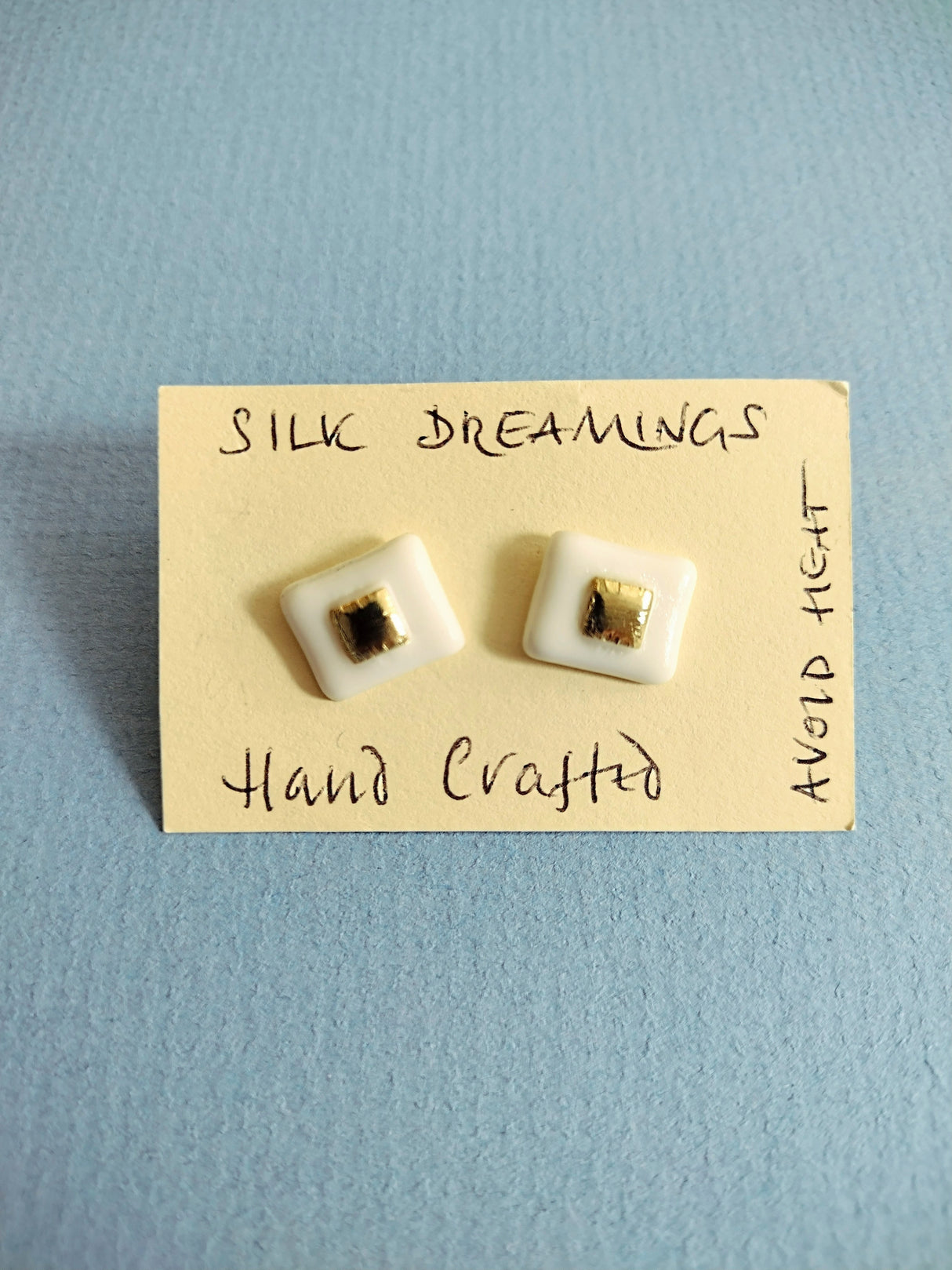 Silk Dreamings earrings.
