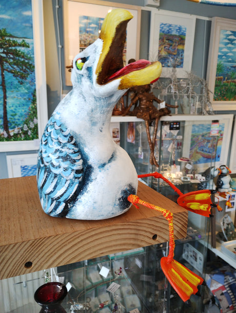 Sandy the Seagull by Cornish Creature Co.