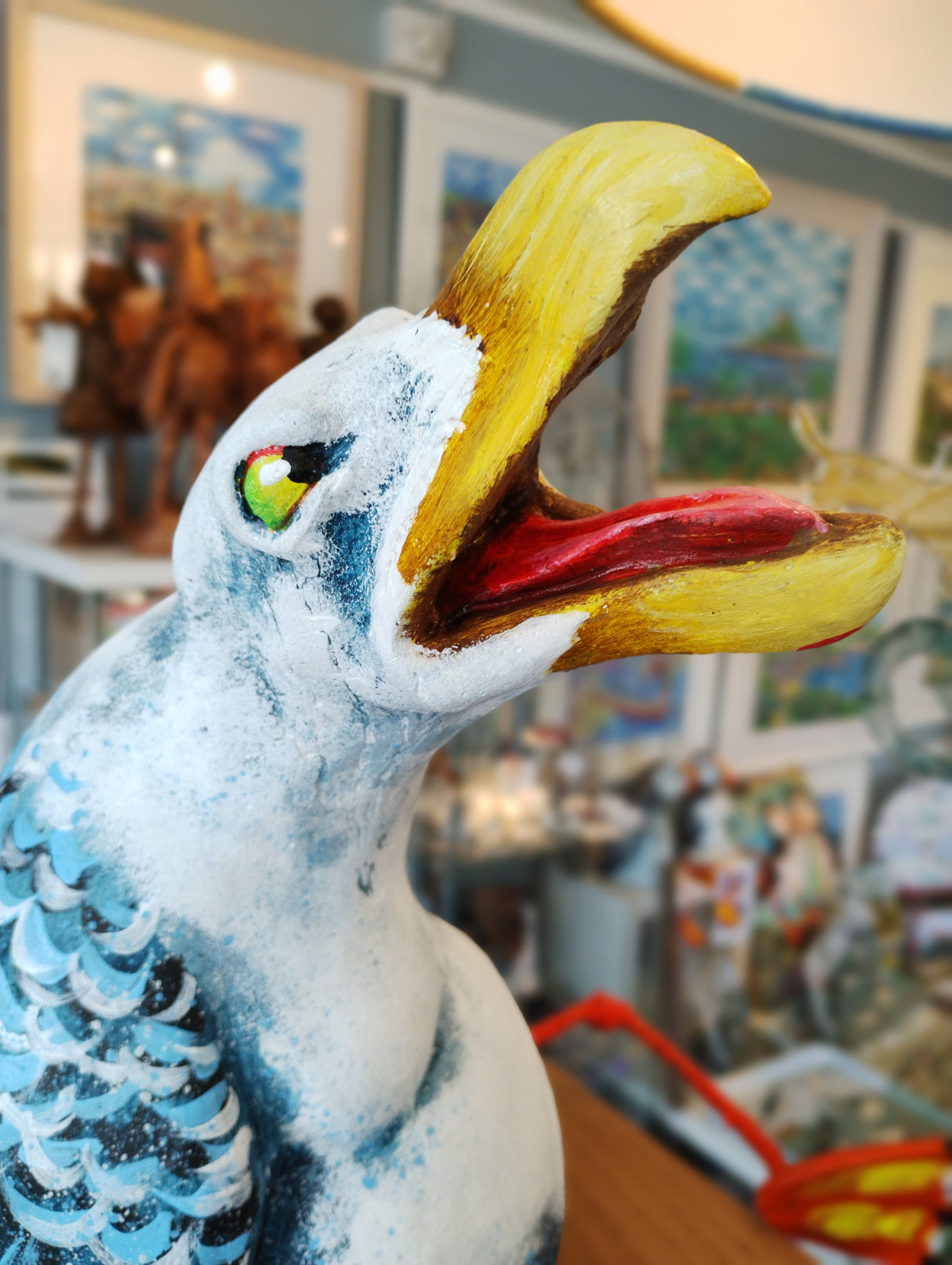 Sandy the Seagull by Cornish Creature Co.