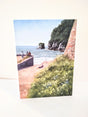 Summer Morning at Charlestown art card by Brenda Powell