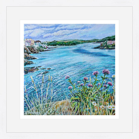 “Looking Back to Fowey" prints by Liz Hackney