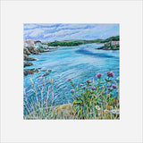“Looking Back to Fowey" prints by Liz Hackney