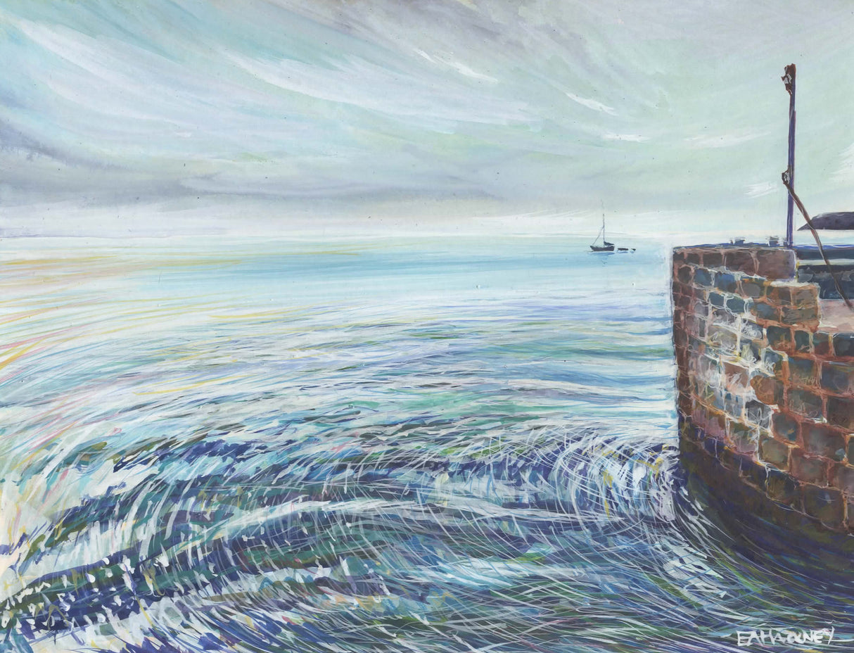 "Morning Light, Charlestown" prints by Liz Hackney