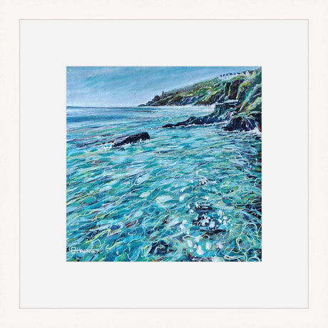 “Sparkling Water, Fowey" prints by Liz Hackney