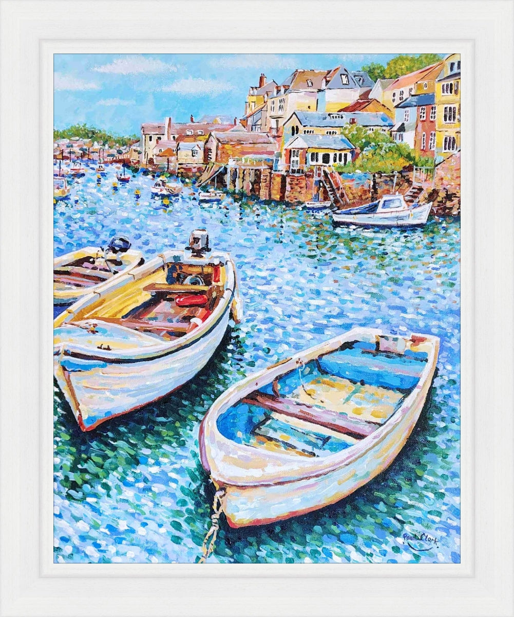 Fowey Harbour Moorings by Paul Clark