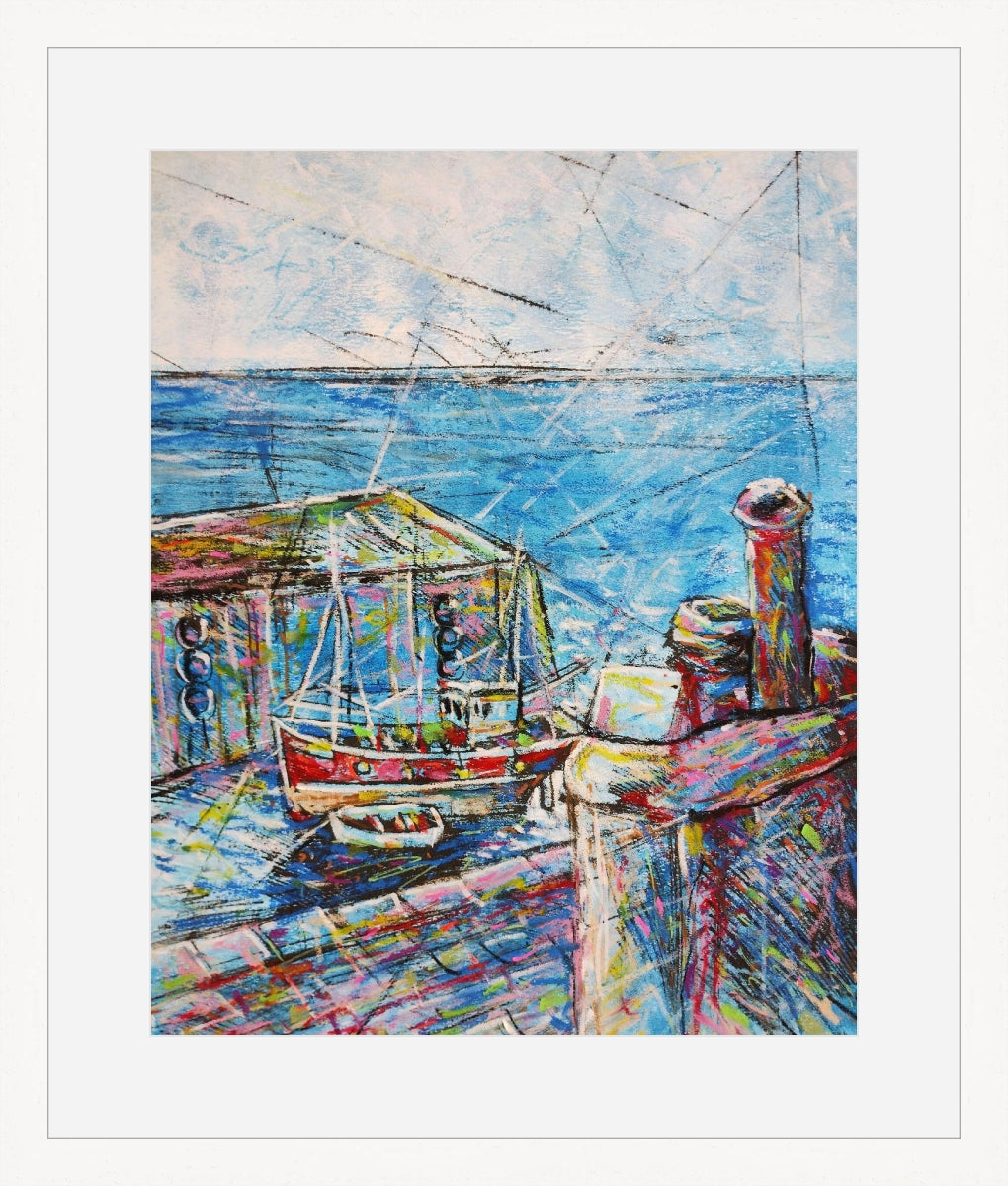 Mevagissey, Rooftop View by Paul Clark