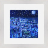 Moonlight Over St. Ives print by Paul Clark