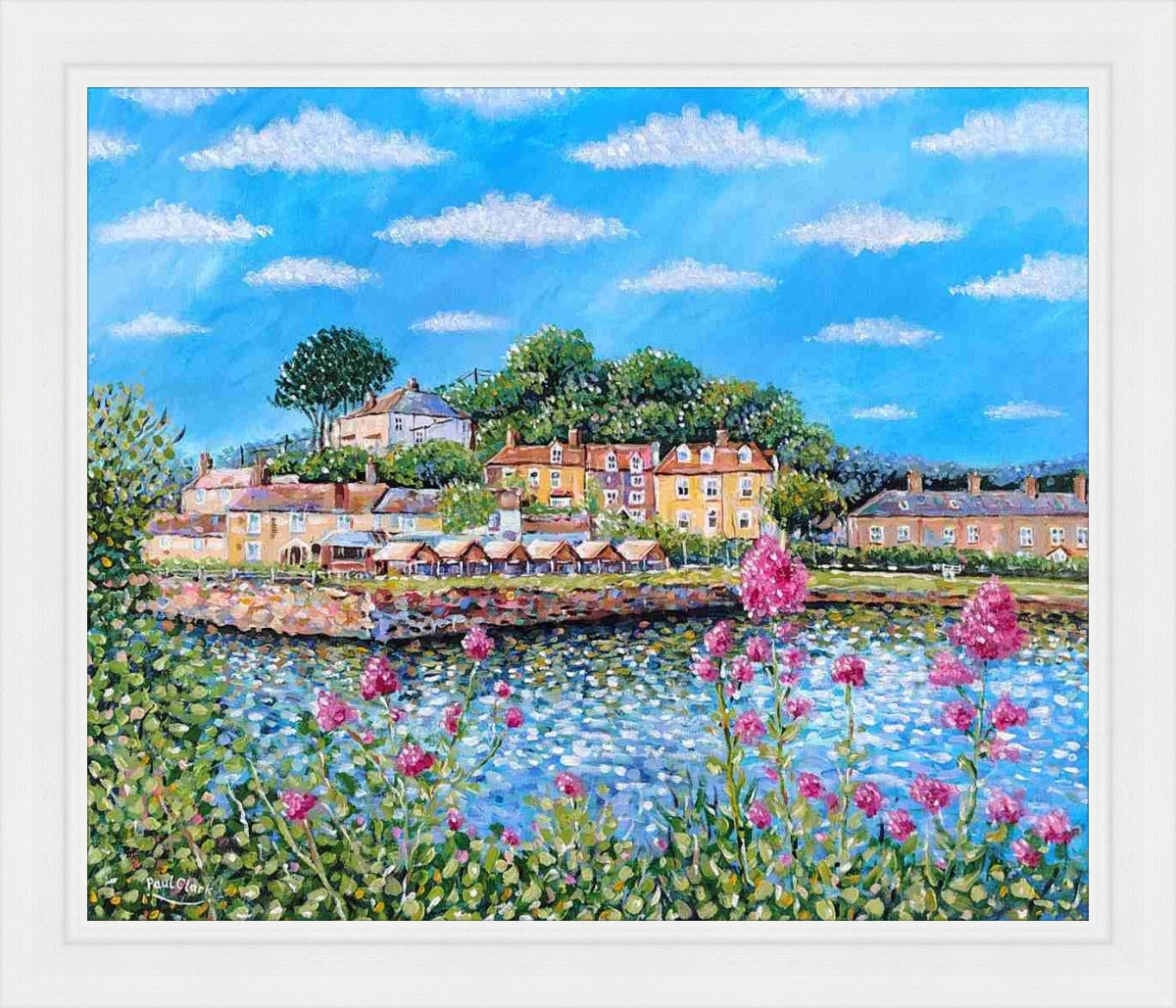 Summer Flowers at Pentewan by Paul Clark