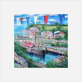 The 2024 Static Flag Ship, The Lady Daphne, print by Paul Clark