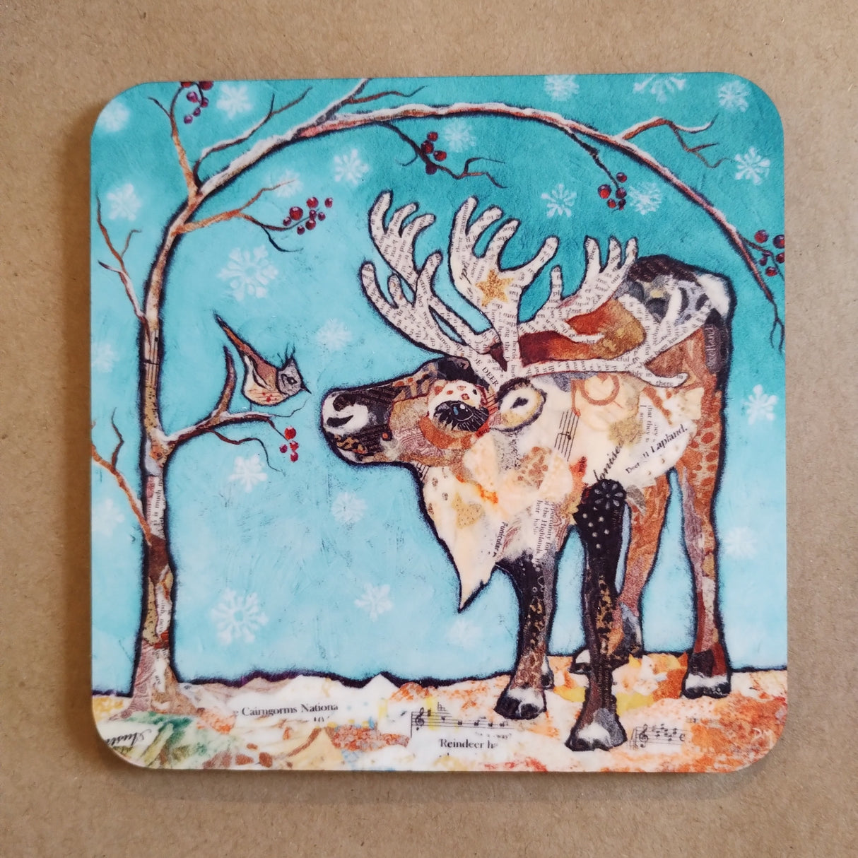 Reindeer and Bird Coaster
