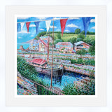 The 2024 Static Flag Ship, The Lady Daphne, print by Paul Clark