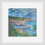 Summer Flowers, Charlestown, print by Paul Clark