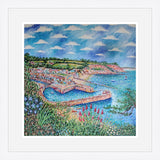 Summer Flowers, Charlestown, print by Paul Clark