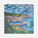 Summer Flowers, Charlestown, print by Paul Clark