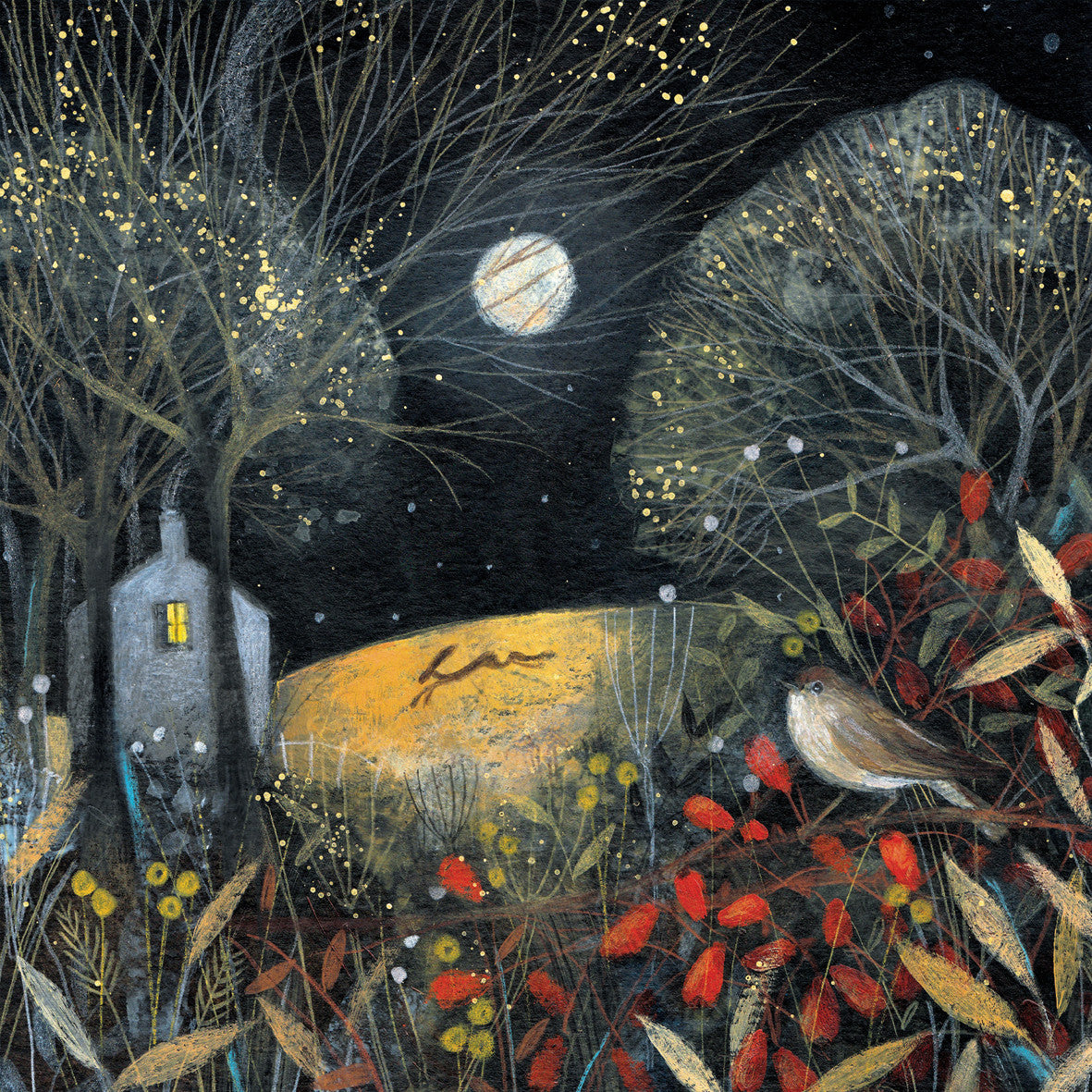 "The Midnight Sonnet" card by Julia Crossland