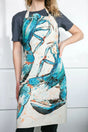 blue lobster adult size apron designed by Dollyhotdogs.