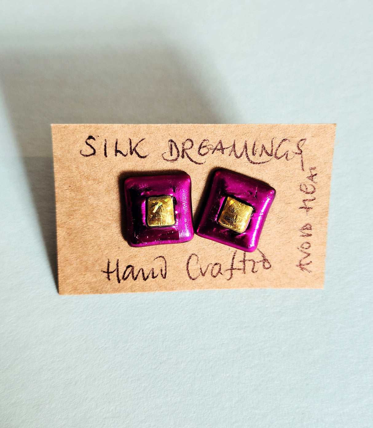 Silk Dreamings earrings.