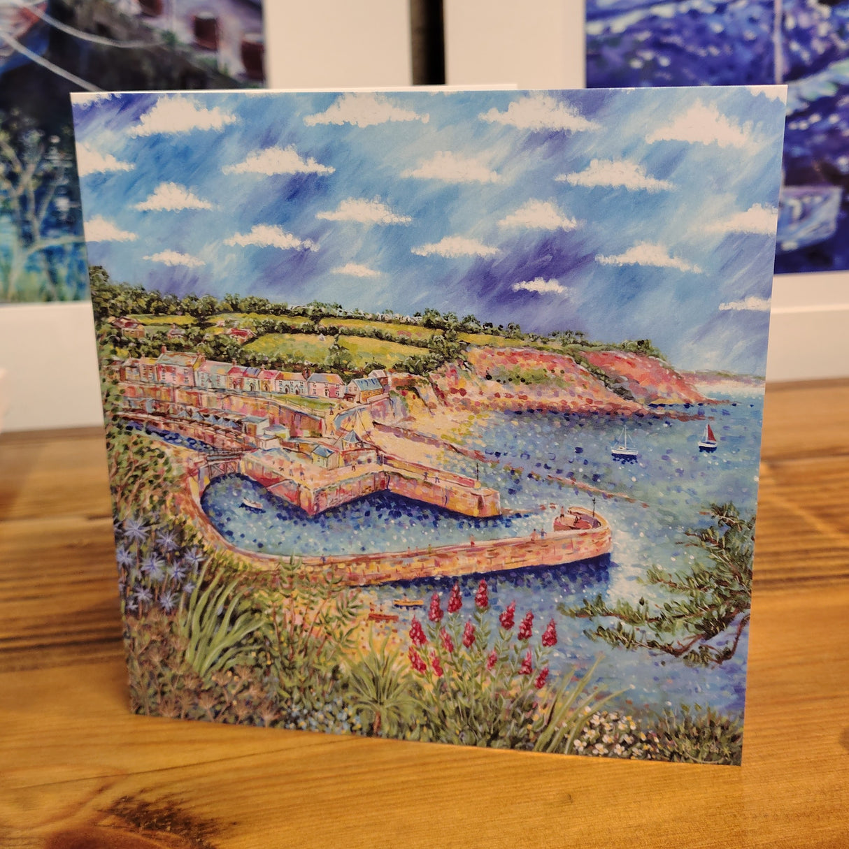 Summer Flowers, Charlestown card by Paul Clark