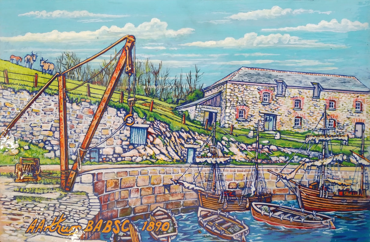 The Old Malthouses, Charlestown, by Alan Arthurs (com)