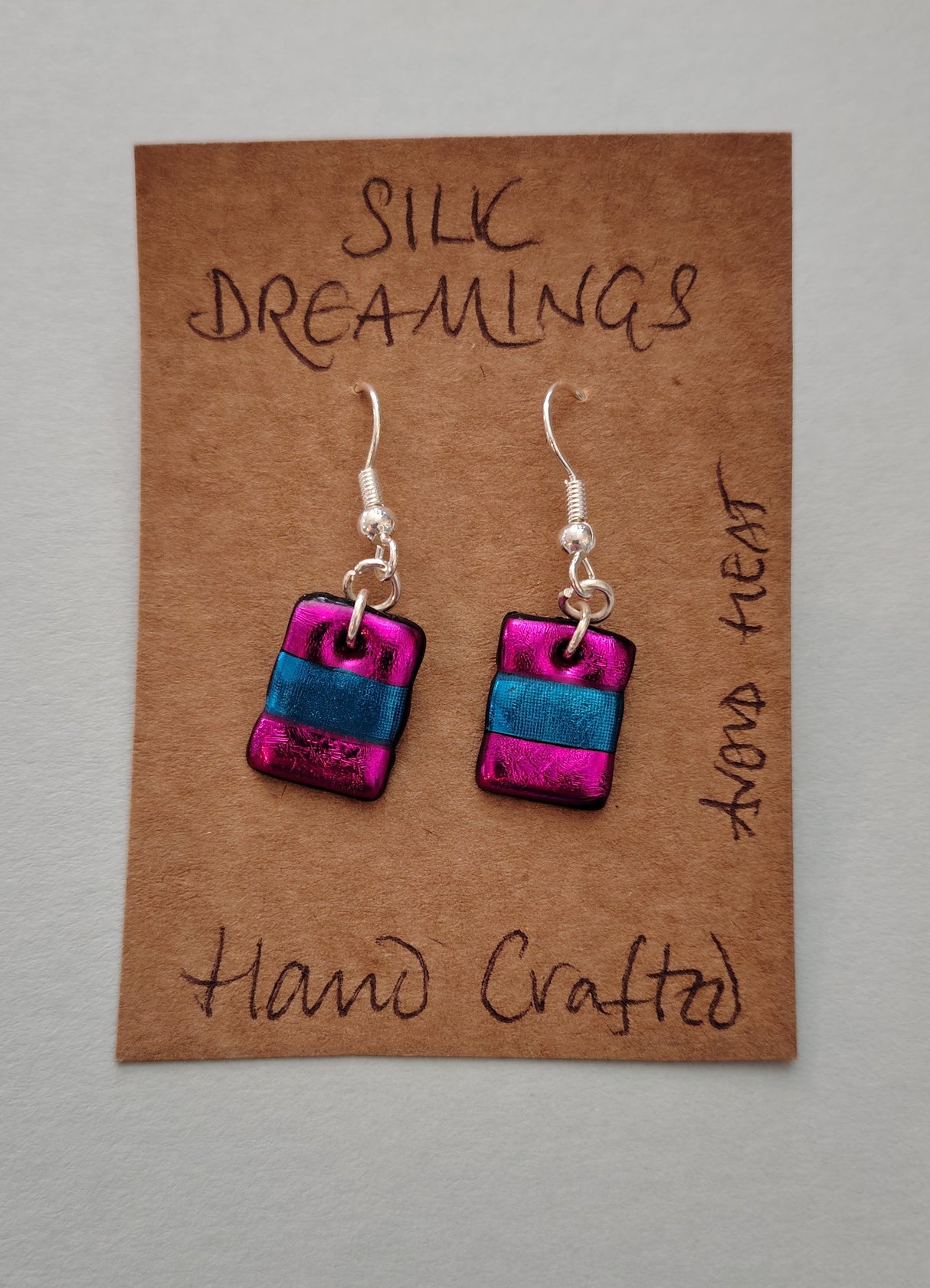 Silk Dreamings earrings.