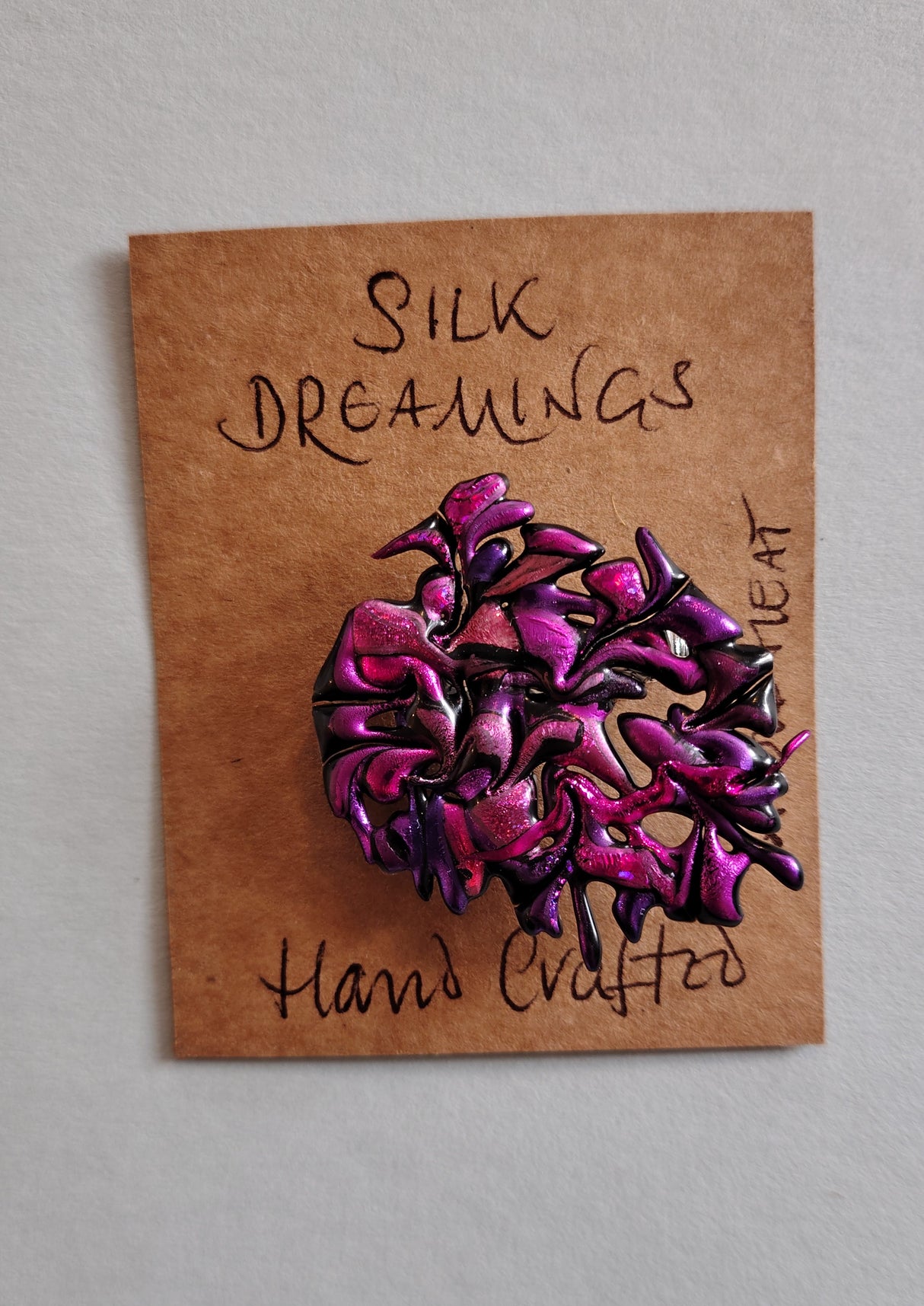 Silk Dreamings brooch