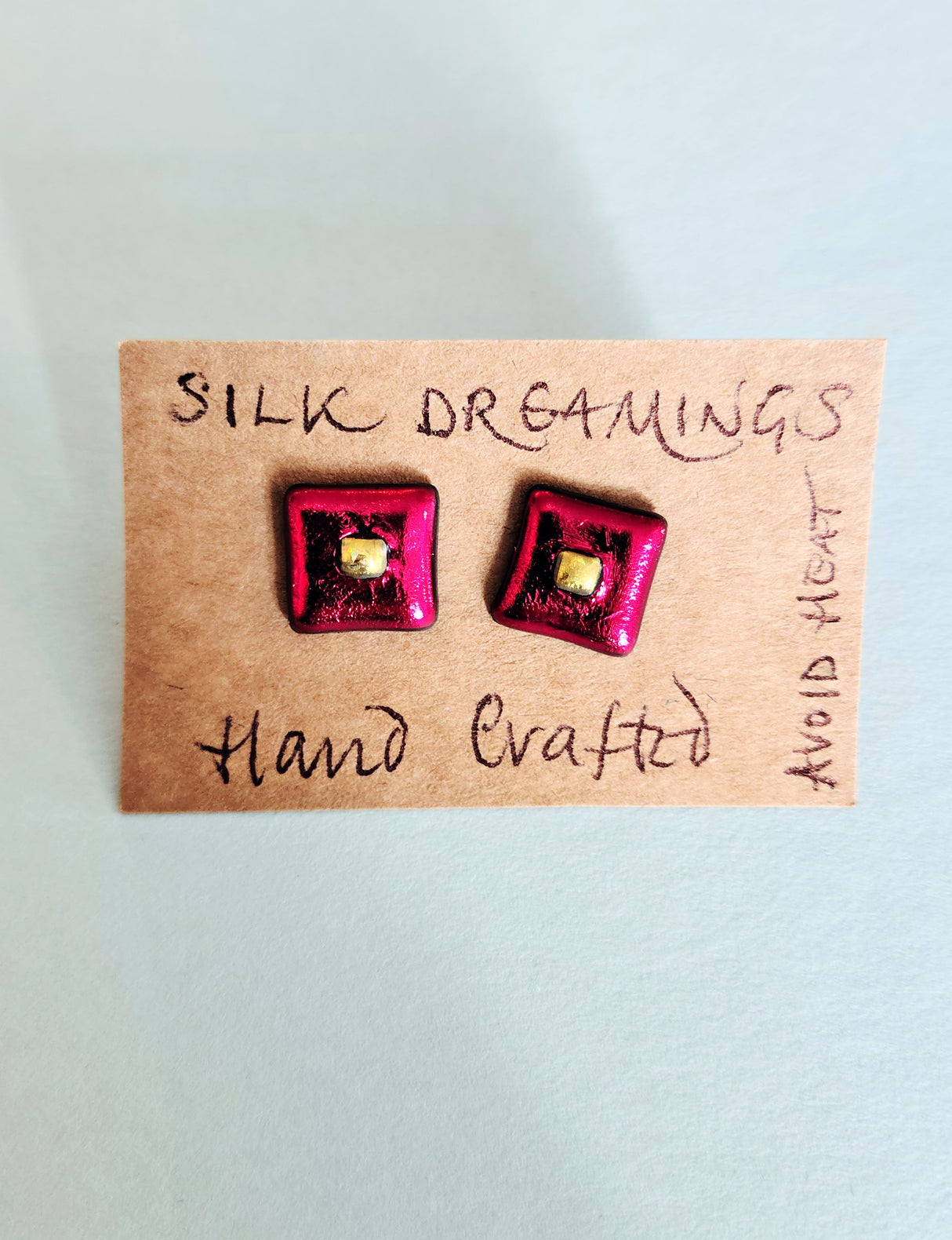 Silk Dreamings earrings.