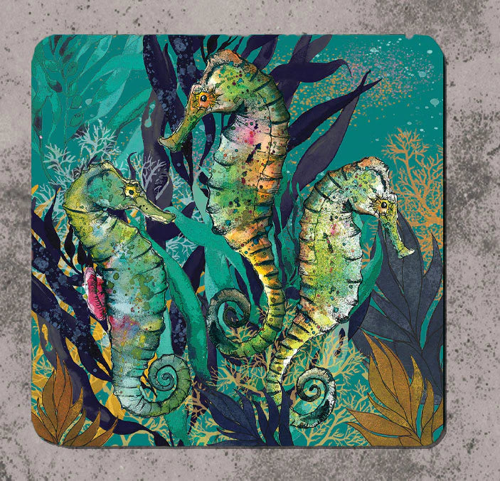 Seahorses placemat