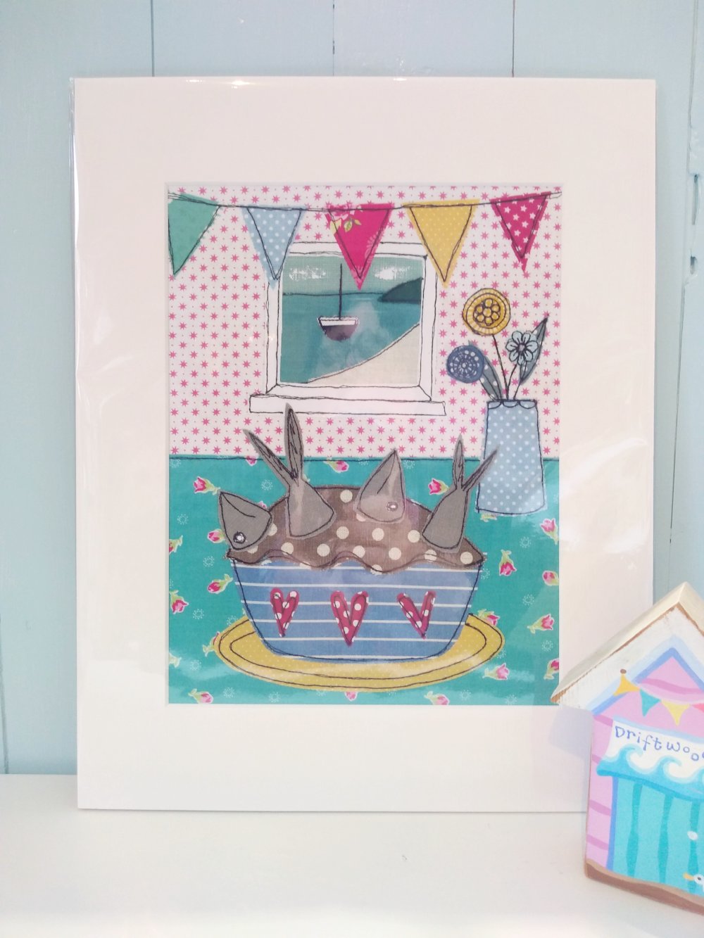 Stargazey Pie print by Zoe Wright.