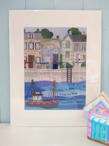 Glee On Sea print by Kim Watkins.