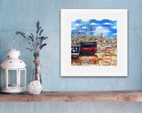 Boats At Low Tide St Ives, print by Paul Clark