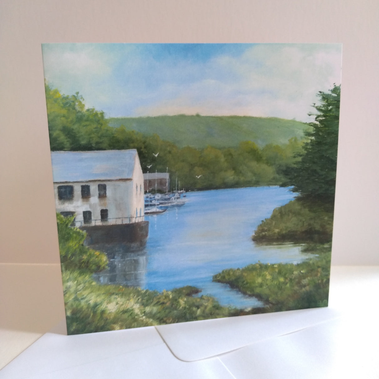 Gweek, card by Barbara Powell