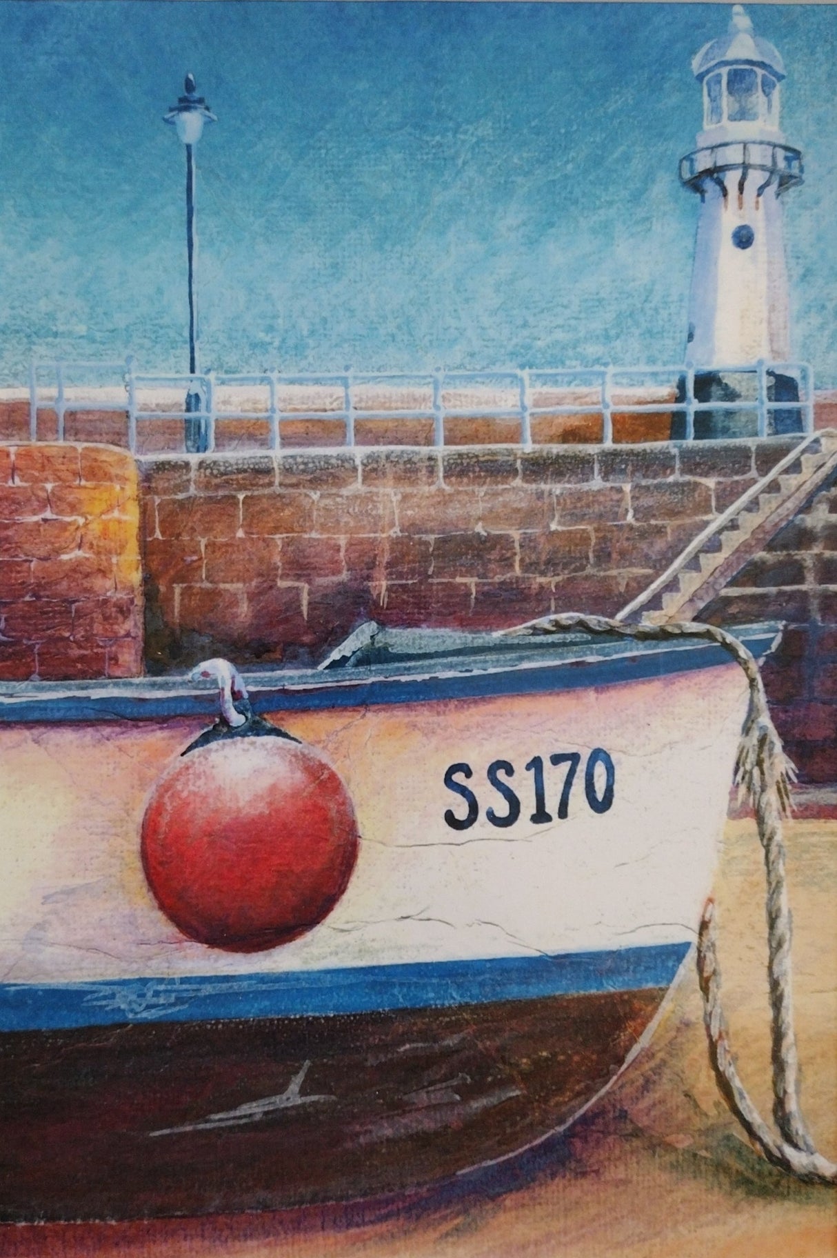 “SS170 St Ives” print by Liz Hackney