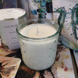 Aloe & Cucumber recycled glass candle