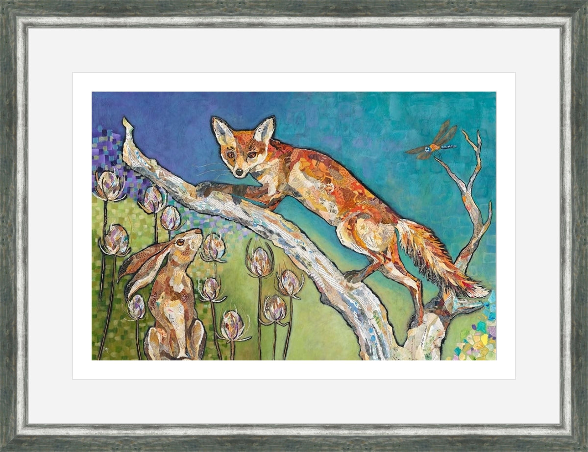 "Aesop's Garden" limited edition print by Dawn Maciocia