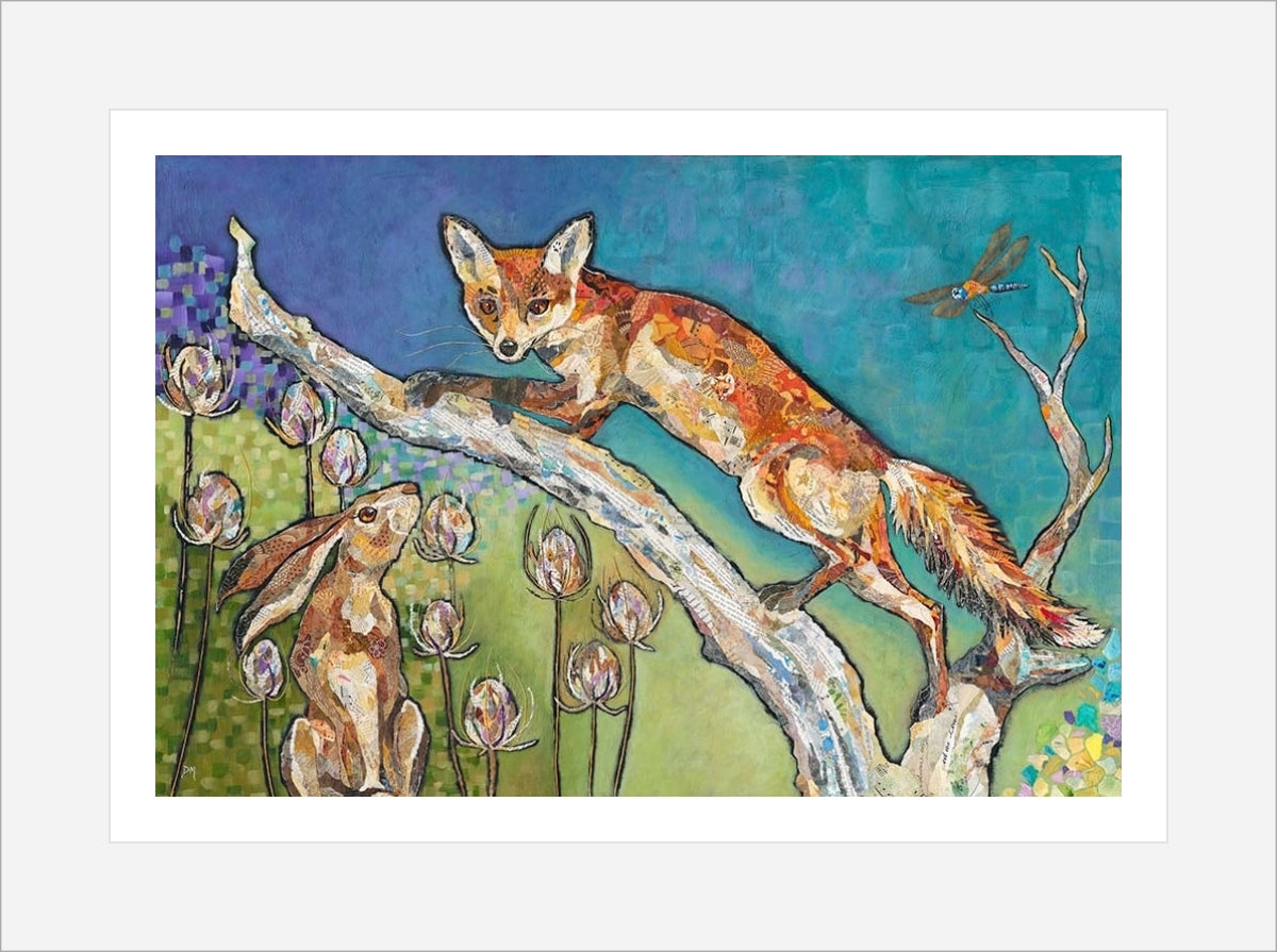 "Aesop's Garden" limited edition print by Dawn Maciocia