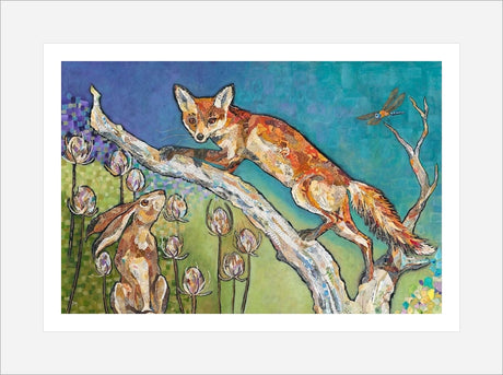 "Aesop's Garden" limited edition print by Dawn Maciocia