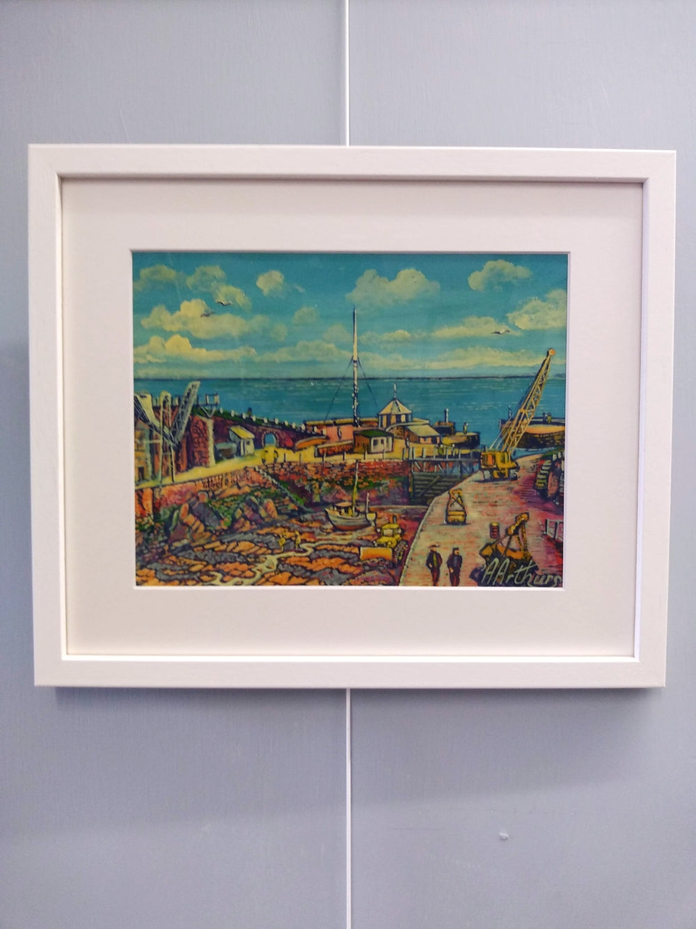 Dredging Charlestown Harbour by Alan Arthurs (com)