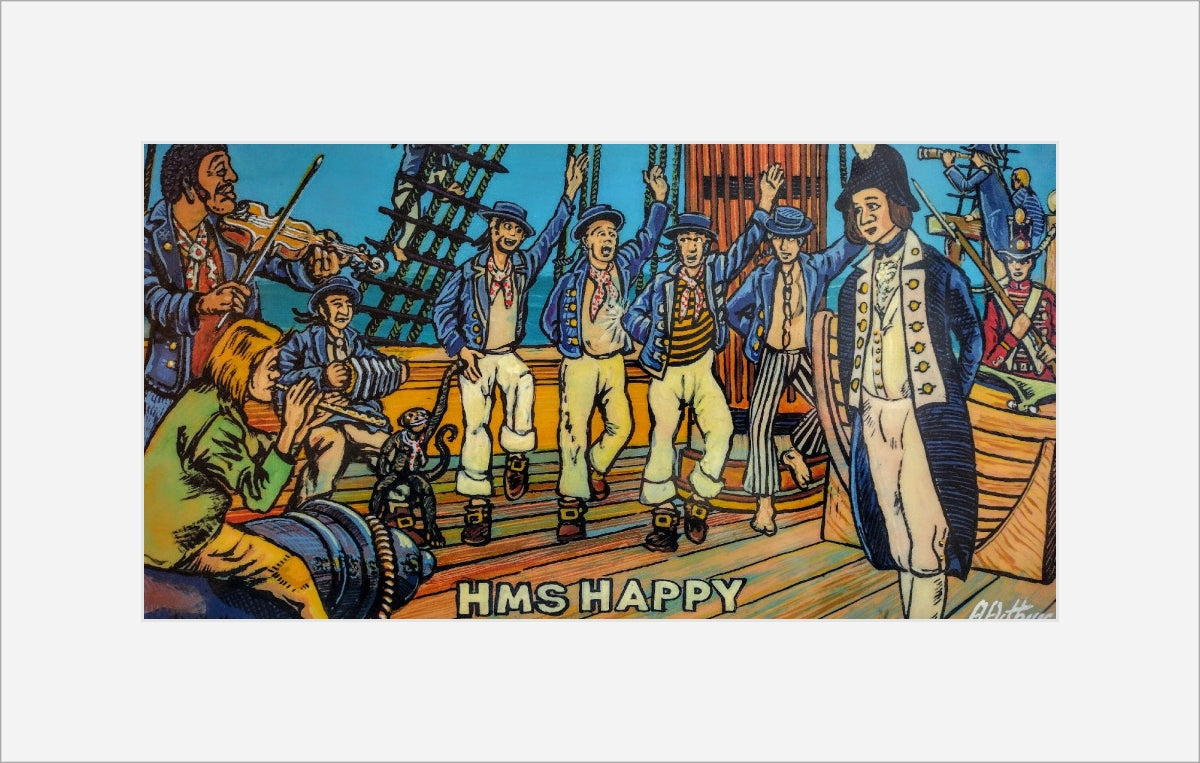 "HMS Happy" by Alan Arthurs (com)