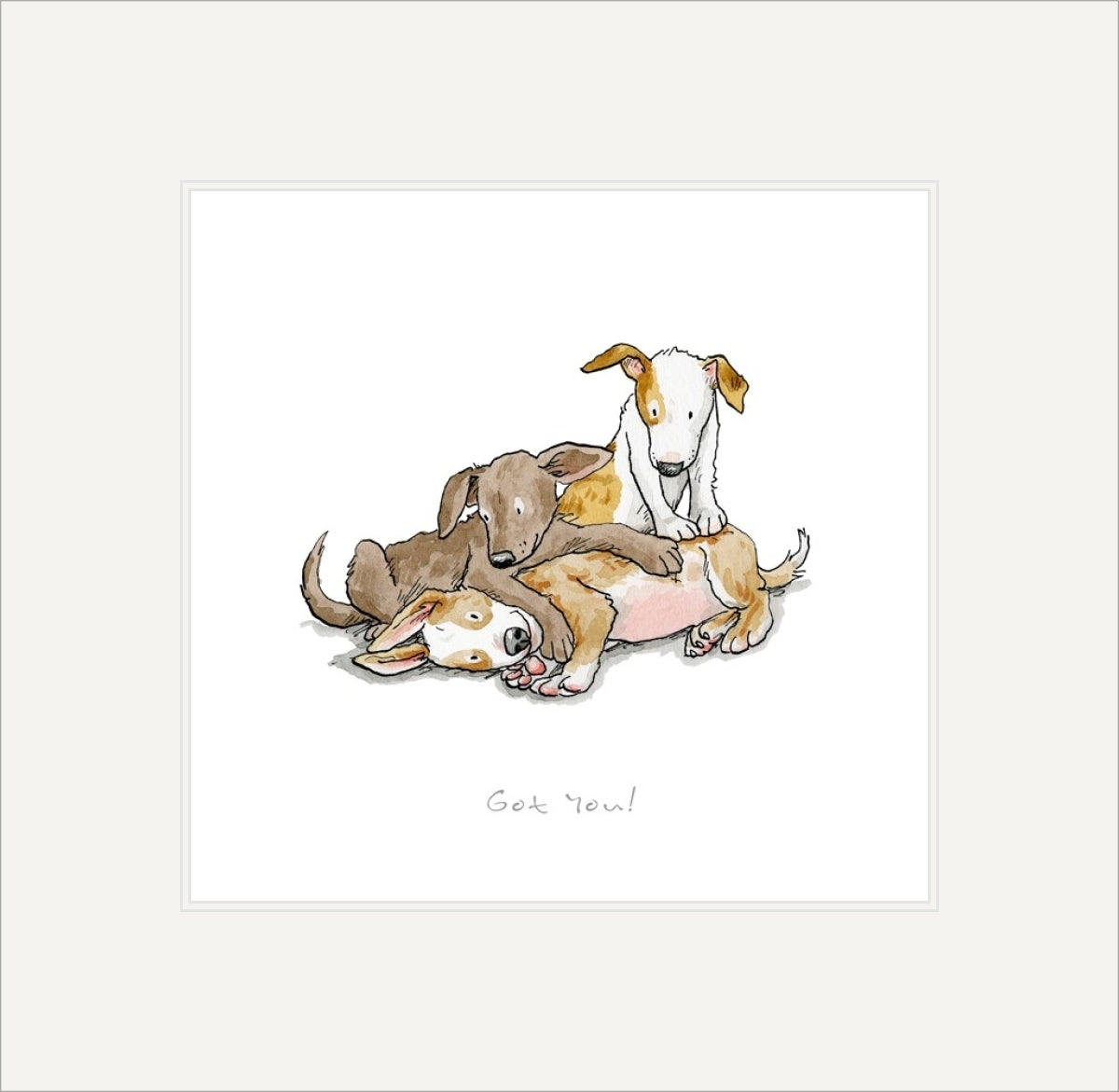 Anita Jeram A Dog's Life, Got You! print