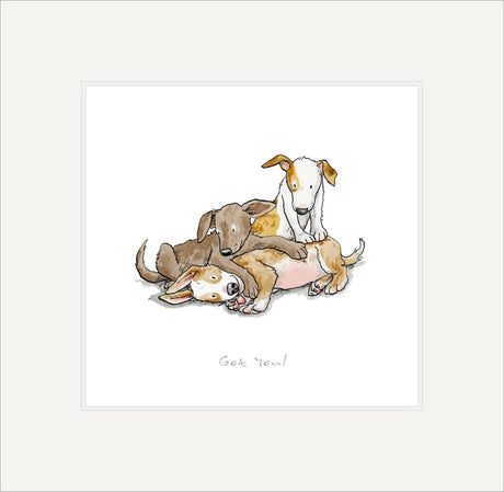 Anita Jeram A Dog's Life, Got You! print